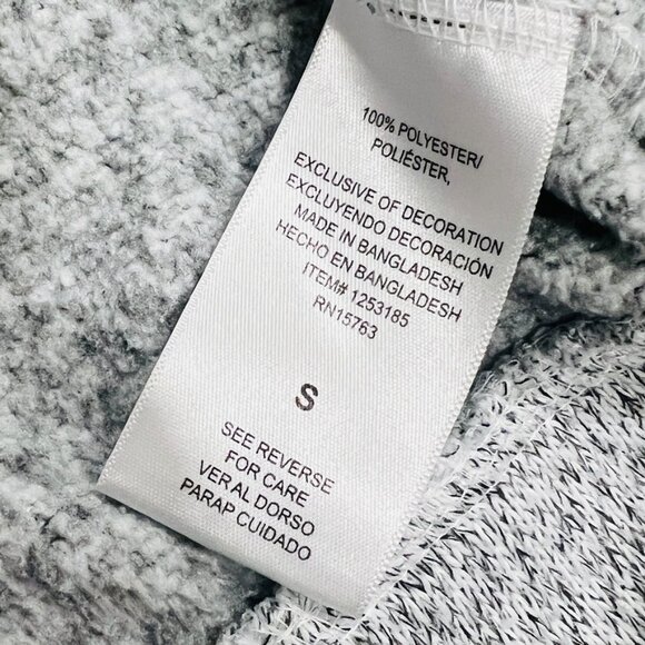 Xavier Musketeers Champion Elite Fleece Sweater Pullover Henley Heathered Gray S - Picture 6 of 8